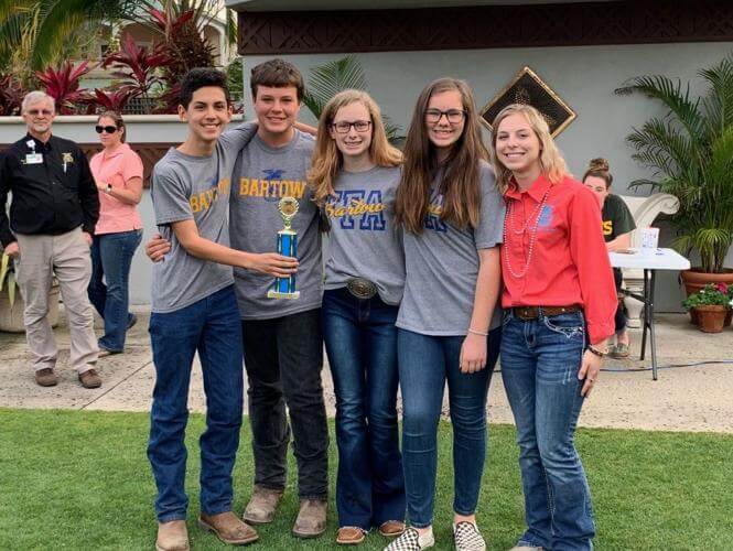 In 2020, two local middle school FFA programs were recognized as among 'Florida's Finest.' FFA is another example of public school programs preparing students for work in the agriculture industry.