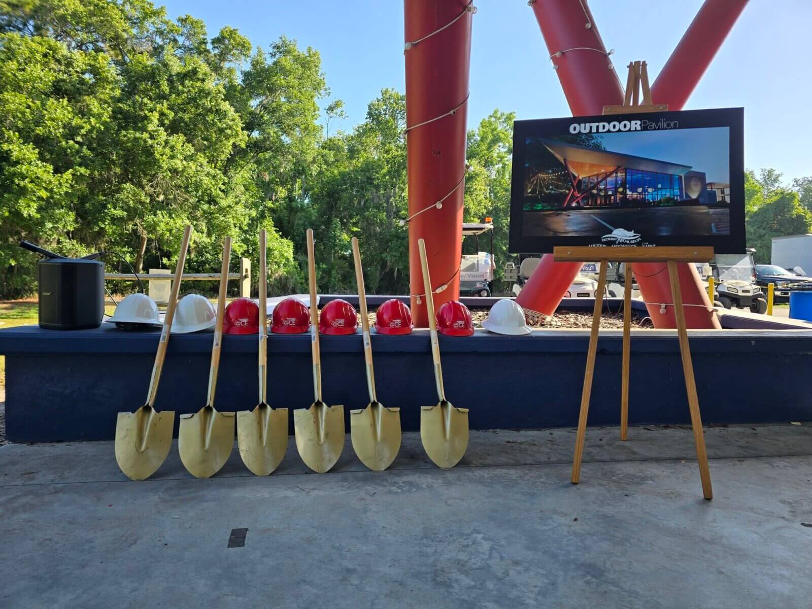 Aerospace Pavilion Groundbreaking at SUN 'n FUN
