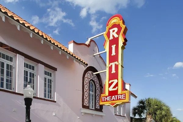 The Ritz Theatre in Winter Haven, Florida. 