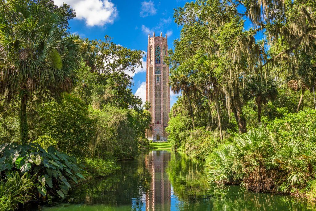 Lake Wales, Florida, USA at Bok Tower Gardens.