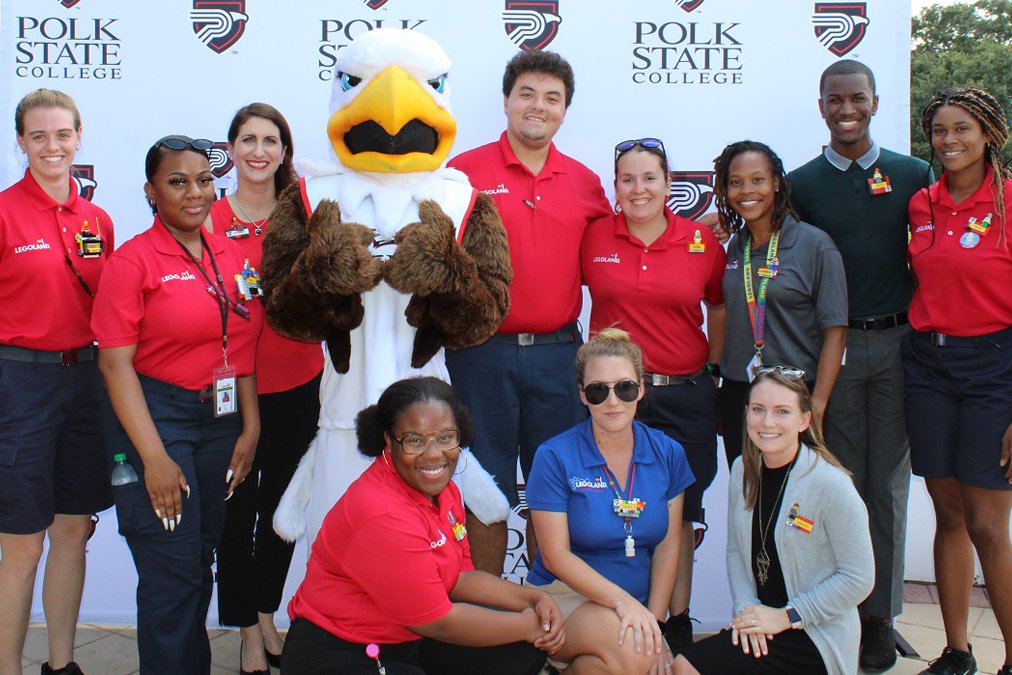 The LEGOLAND Florida Resort internship allows Polk State students the opportunity to earn college credit while receiving valuable tourism experience